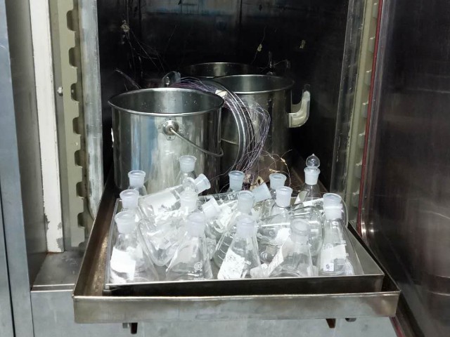 上海达沃在上海凯宝公司的灭菌柜验证测试顺利进行中